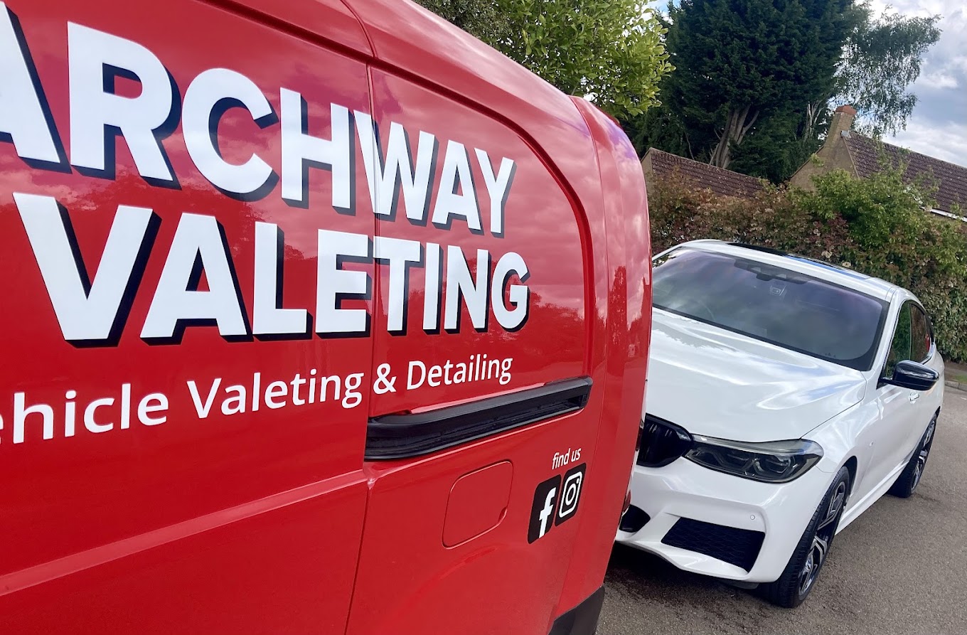 Archway Valeting Northampton mobile valet van